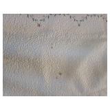 VINTAGE Embroidered King Size bed blanket