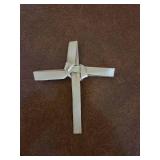 Holy Bible , bamboo crosses
