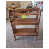 VINTAGE wooden shelf