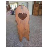 VINTAGE wooden shelf