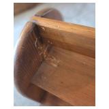 VINTAGE wooden shelf