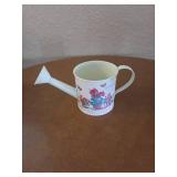 Home Decor- Howlite natural white stone, water can, and plant