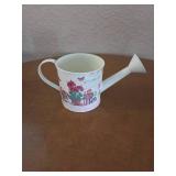 Home Decor- Howlite natural white stone, water can, and plant