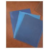 Stationary Lot - folders, clipboard, blank CD