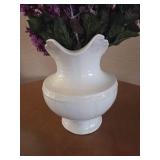 VINTAGE Pitcher and Washbowl Set with floral decor