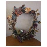 Fall Season grapevine wreath