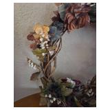 Fall Season grapevine wreath