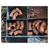 LOT of 3 trays - Variety of fasteners and construction hardware parts