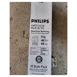 PHILLIPS Brand 48in Light Bulbs 40 watt -