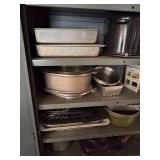WHOLE CABINET FULL!! Lot full of pans of different sizes
