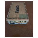 Vintage one cigar box,  cigar box top,  yin yang Wong balls
