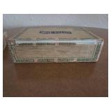 Vintage one cigar box,  cigar box top,  yin yang Wong balls