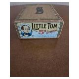 Vintage one cigar box,  cigar box top,  yin yang Wong balls