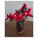 Homemade Poinsettia plant