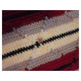 Vintage Crocheted Afghan Blanket