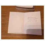 Blank "Peace" Christmas Blessing cards