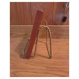 Virgin Mary framed picture with Frame stand