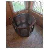 VINTAGE Mid-Century Octagonal side table