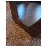 VINTAGE Mid-Century Octagonal side table