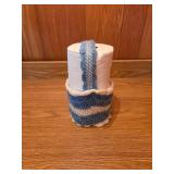 VINTAGE Crochet Toilet paper holder