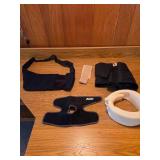 ASSORTMENT 5-piece brace/bandage combo, knee, elbow, neck