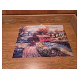 "Country Crossing" completed puzzle