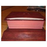 Vintage Bible with 2 sets of mini religious books