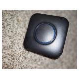 Assortment of electronic devices- DVD player w/speakers, small fan, router, etc...