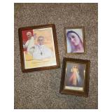 Set of 3 Religious Pictures