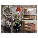 WHOLE DRAWER of small necklaces, bracelets, rosary