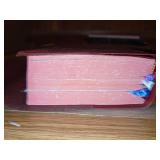 Vintage Bible with 2 sets of mini religious books