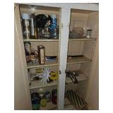 WHOLE CABINET including all contents inside and on top