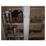 WHOLE CABINET including all contents inside and on top
