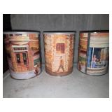 VINTAGE- Maxwell House Coffee Cans + Folgers Can- 4 cans total