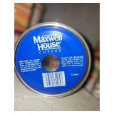 VINTAGE- Maxwell House Coffee Cans + Folgers Can- 4 cans total