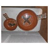 vintage mexican hand made pottery
