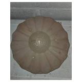 2 vintage light shades