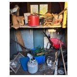 Shed full of items