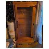 Vintage wooden display case