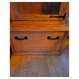 Vintage wooden display case