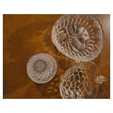 Vintage glass dishes