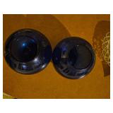 cobalt round blue vases