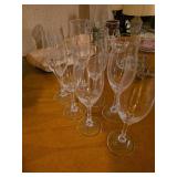 Vintage wine glasses