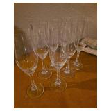 Vintage wine glasses