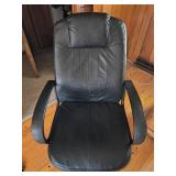 Black Leather Office Chair