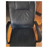 Black Leather Office Chair
