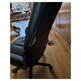 Black Leather Office Chair