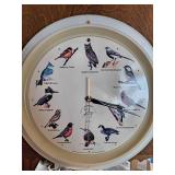 Vintage Bird Clock