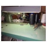 Vintage Floor Model Sewing Machine