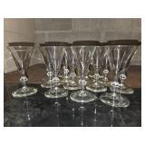 VINTAGE - Depression Glasses - Set of 15
